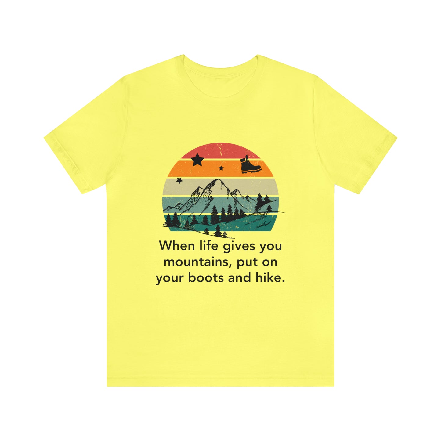 Life Mountains Short Sleeve Tee