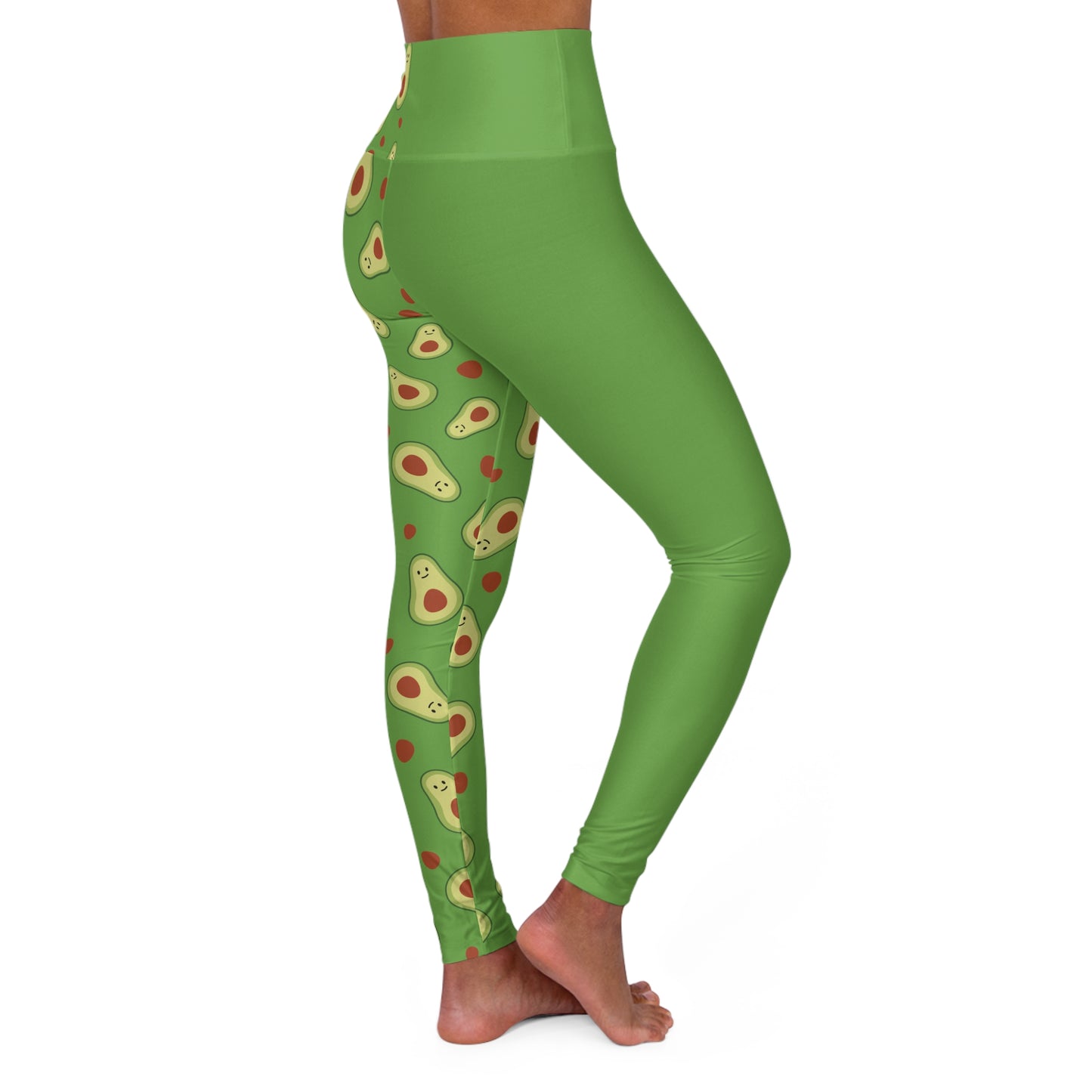 Odd Avocado Green High Waisted Yoga Leggings