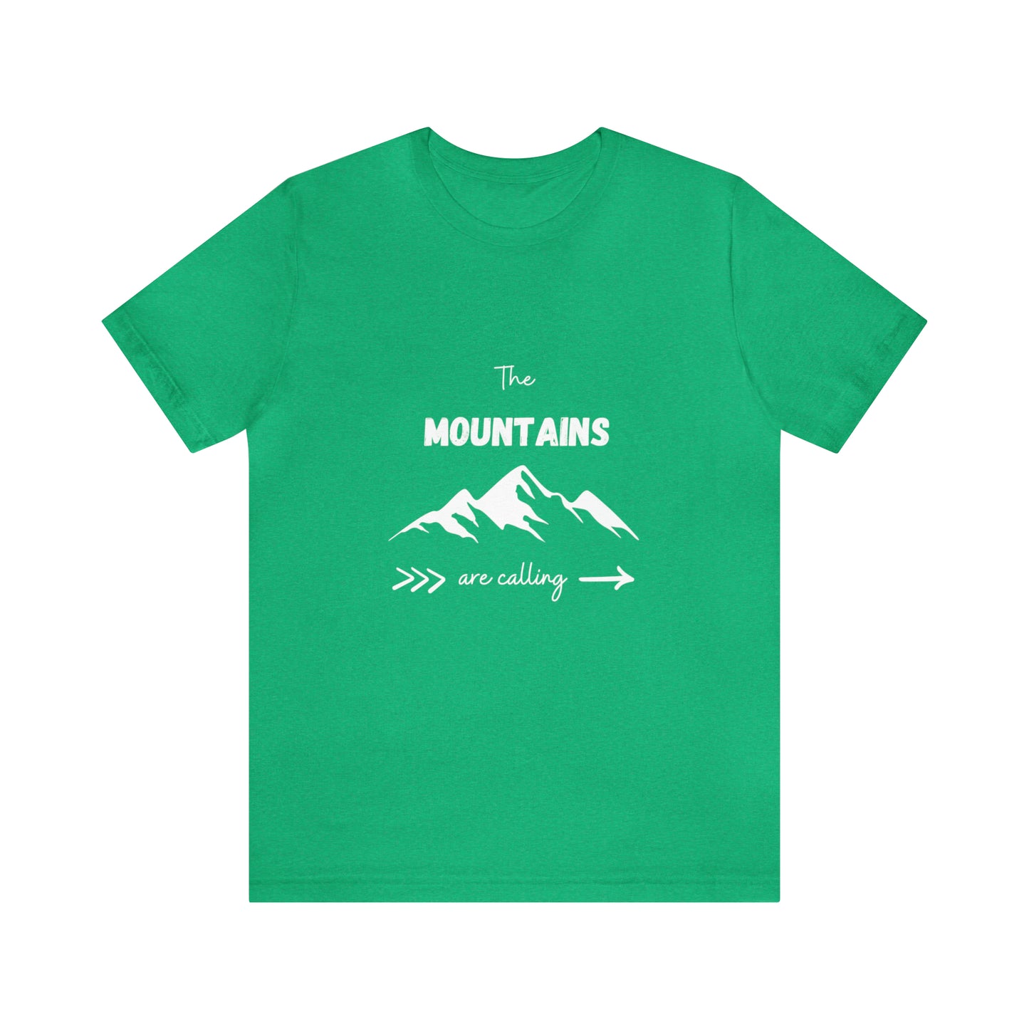 Mountains Calling Short Sleeve Tee