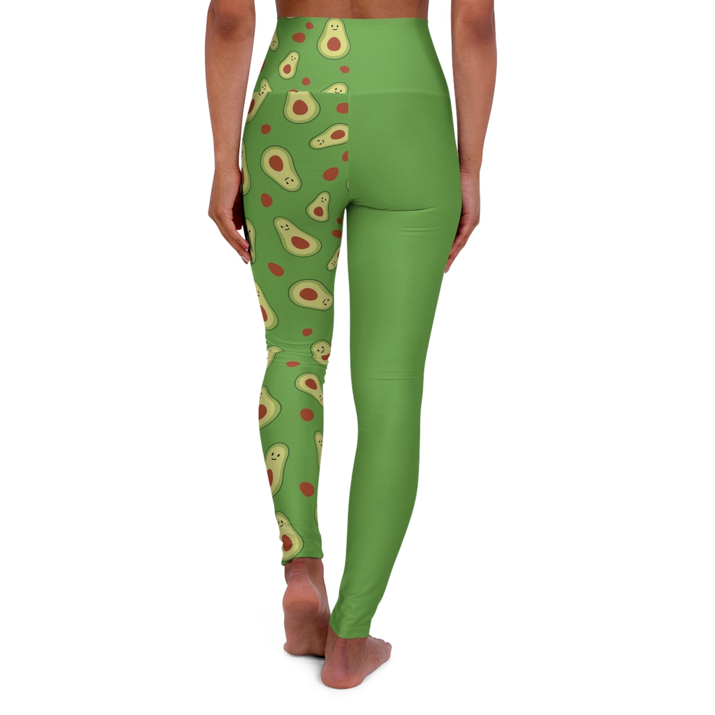 Odd Avocado Green High Waisted Yoga Leggings