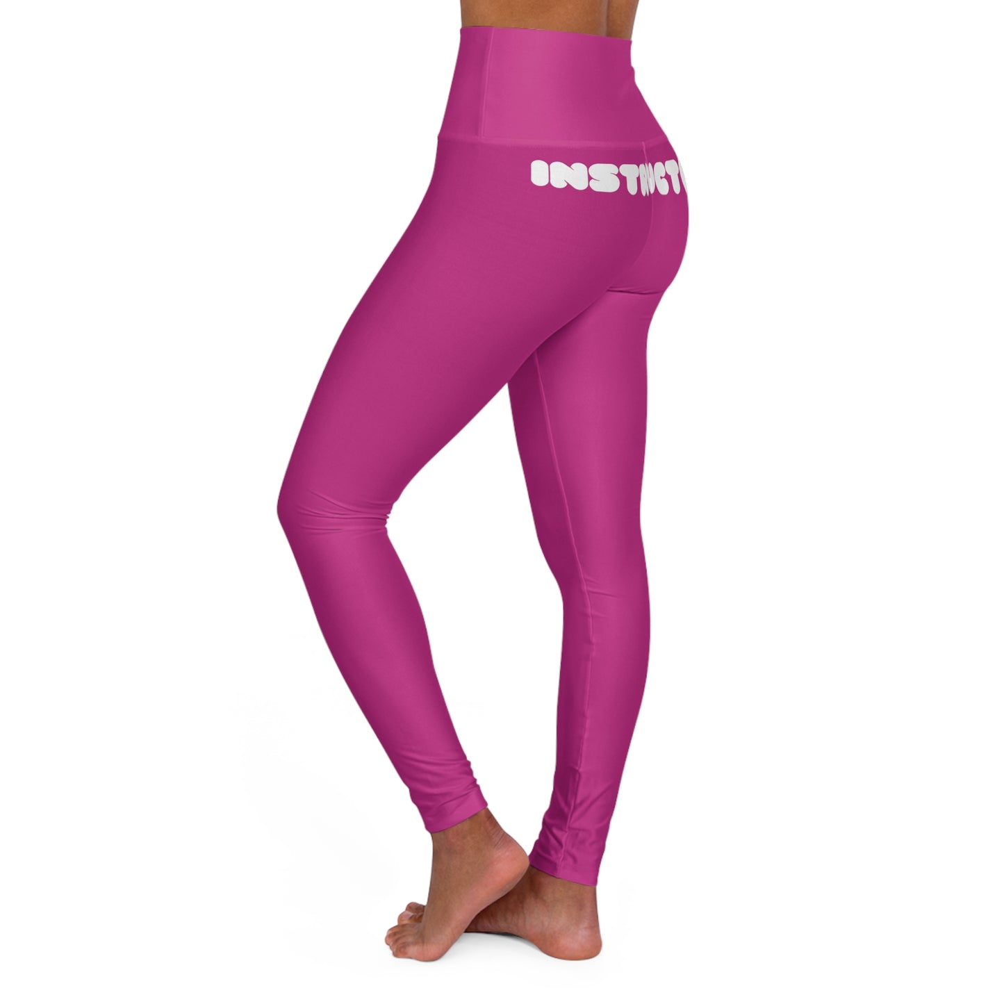 Yoga Instructor High Waisted Yoga Leggings