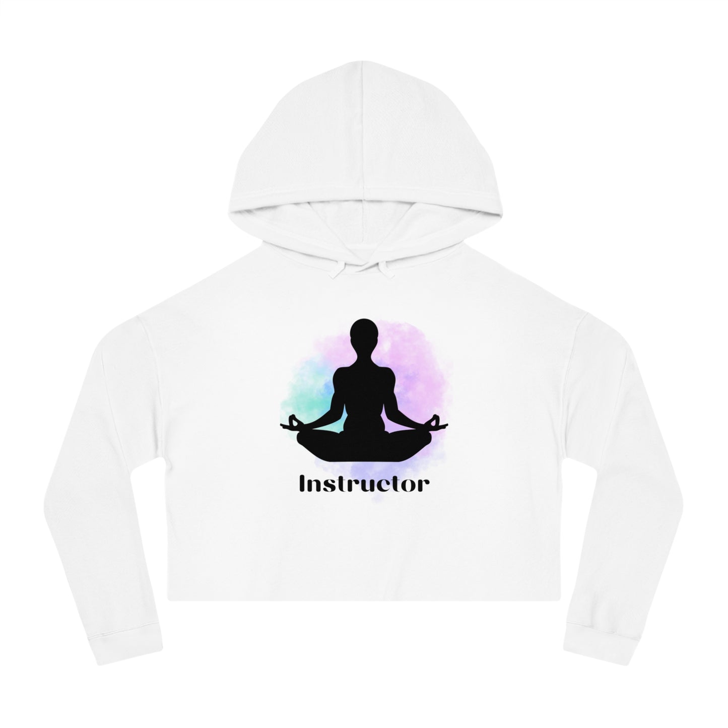 Women’s Yoga Instructor Cropped Hoodie