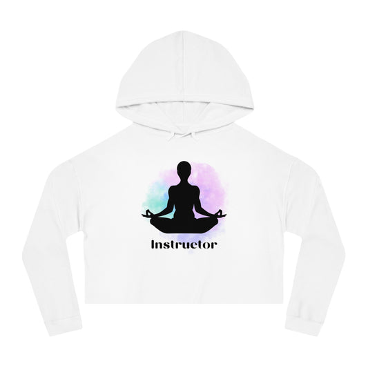 Women’s Yoga Instructor Cropped Hoodie