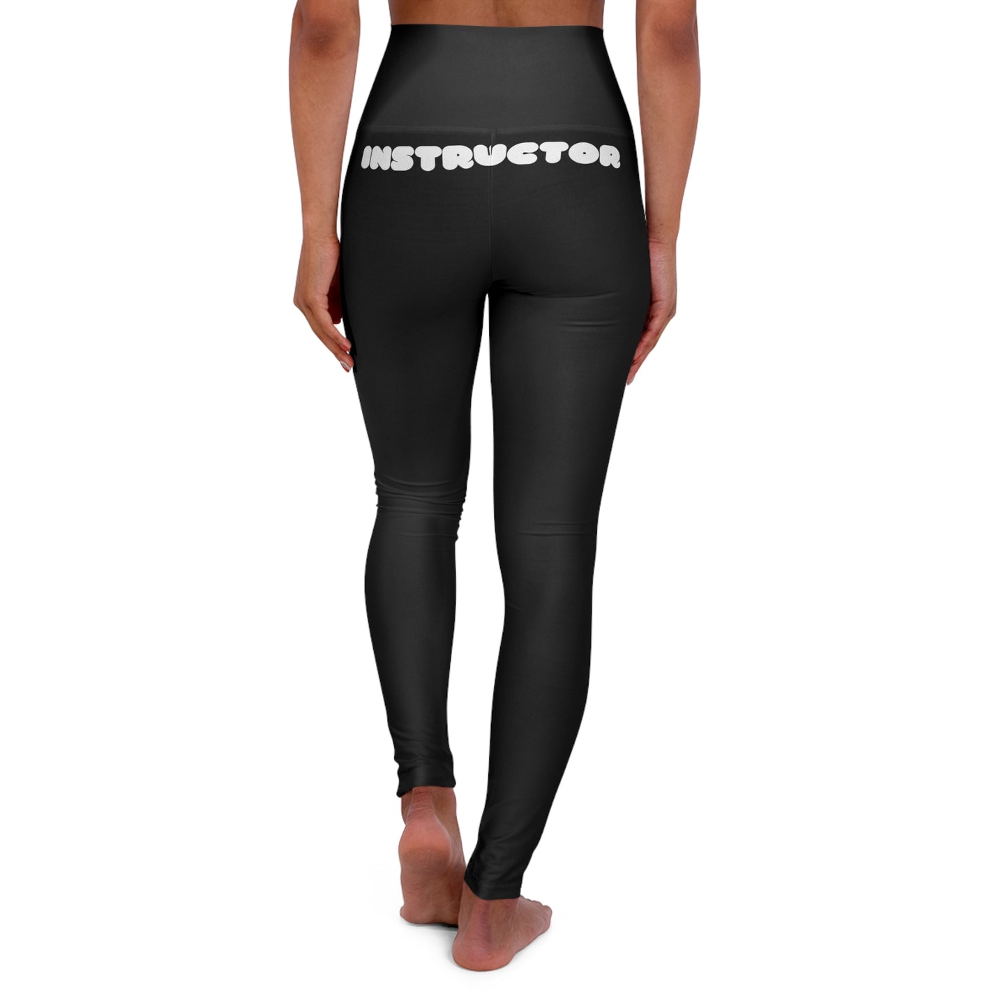 Yoga Instructor High Waisted Yoga Leggings