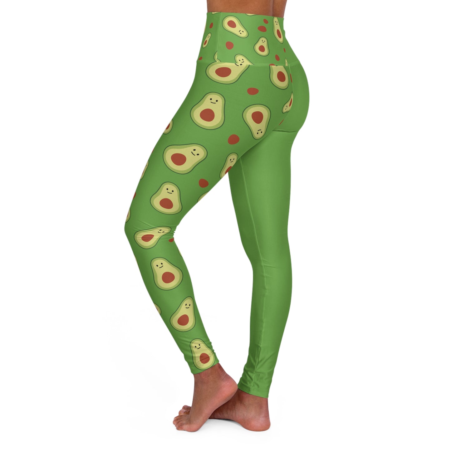 Odd Avocado Green High Waisted Yoga Leggings