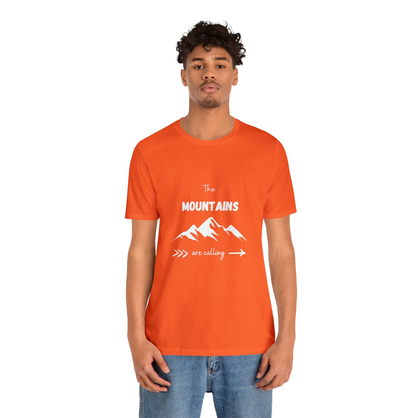 Mountains Calling Short Sleeve Tee