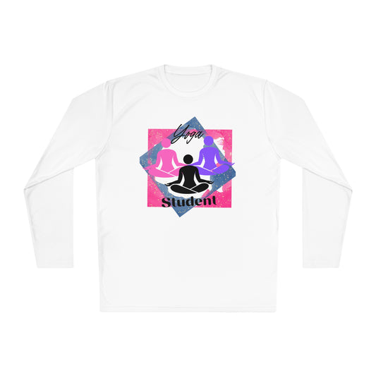 White Yoga Student Long Sleeve Tee