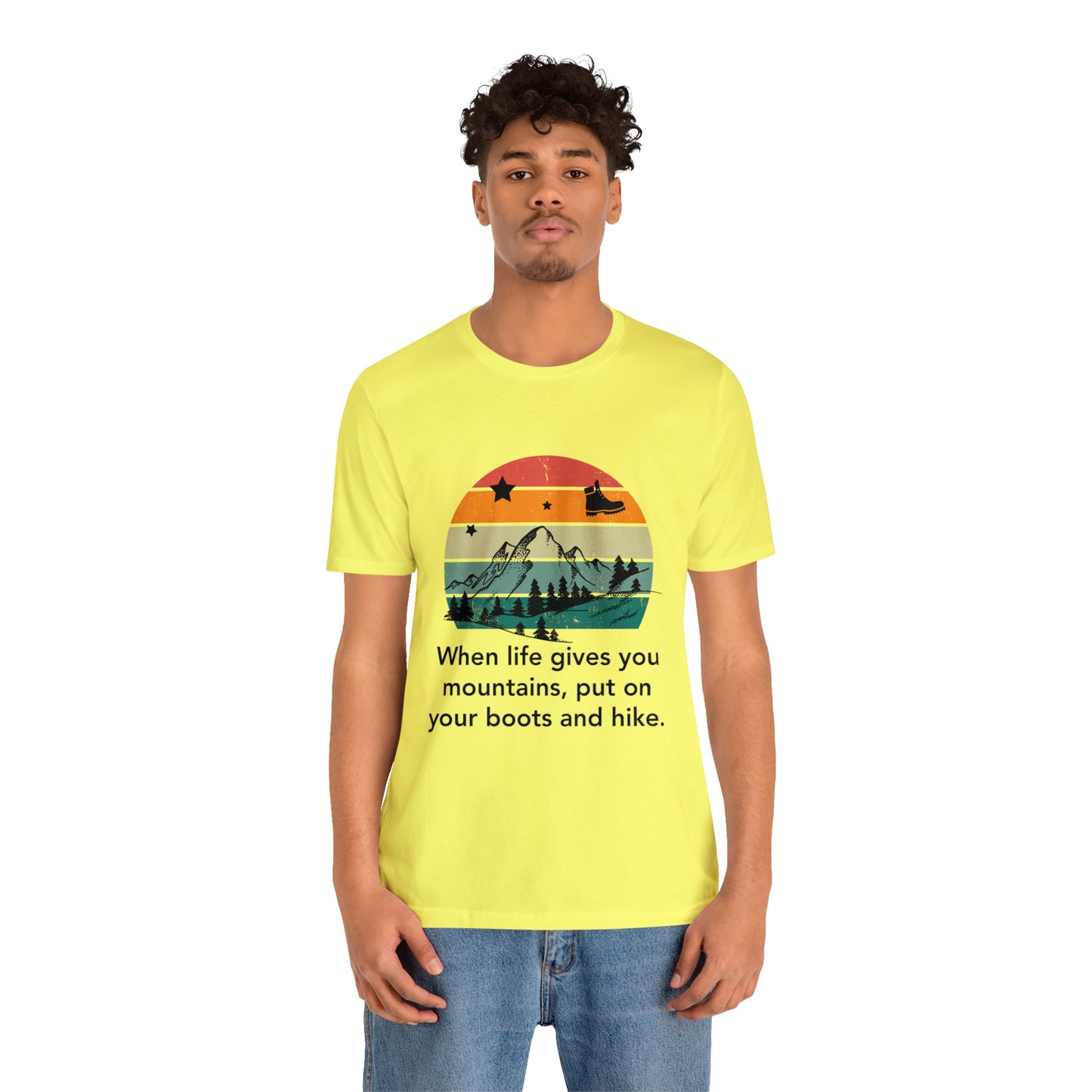 Life Mountains Short Sleeve Tee