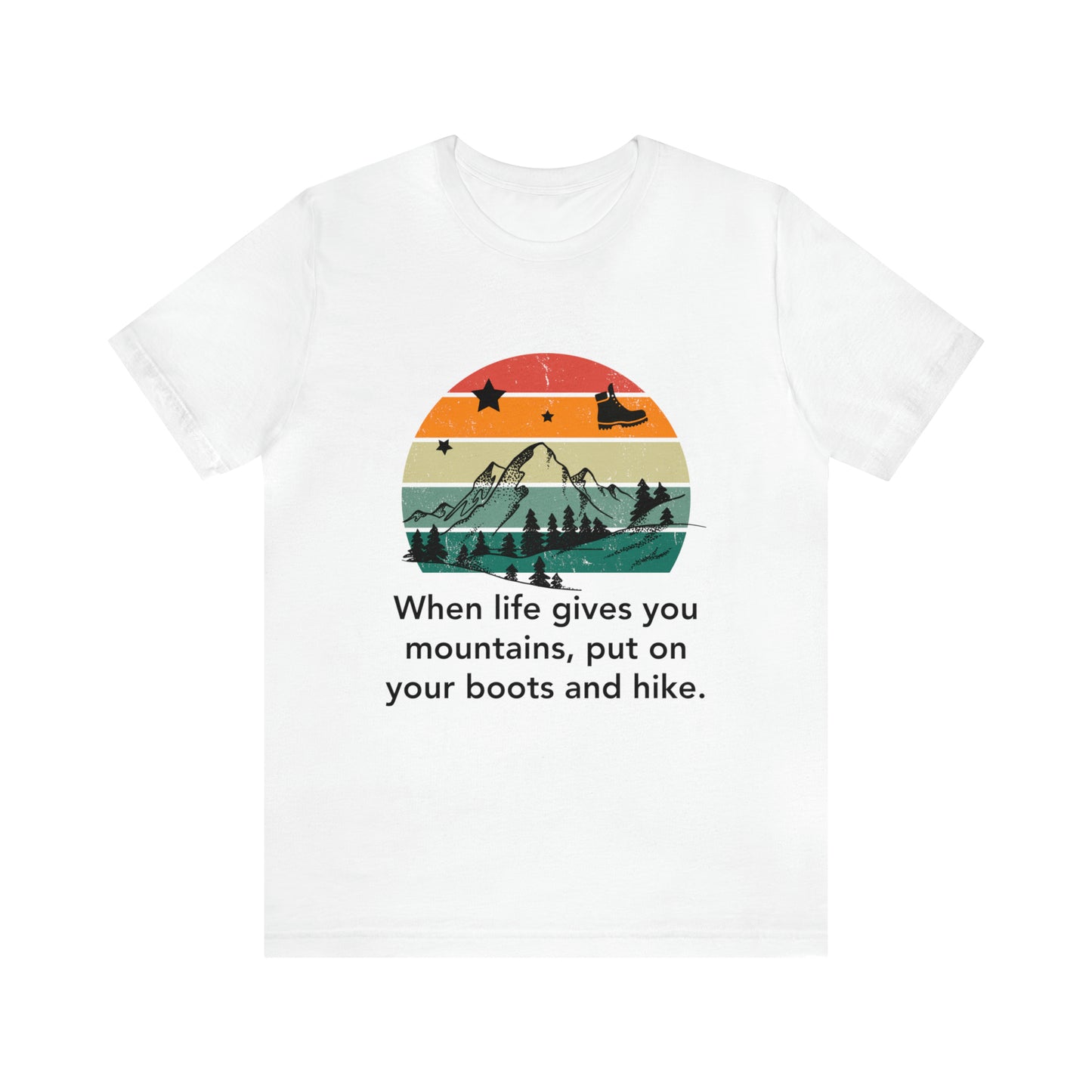 Life Mountains Short Sleeve Tee