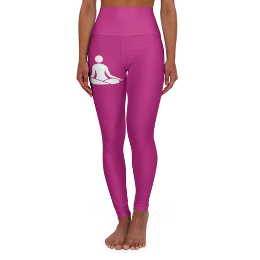 Yoga Instructor High Waisted Yoga Leggings