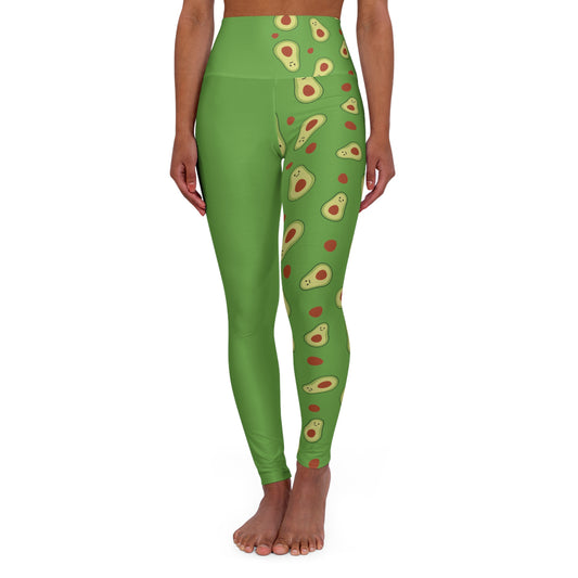 Odd Avocado Green High Waisted Yoga Leggings