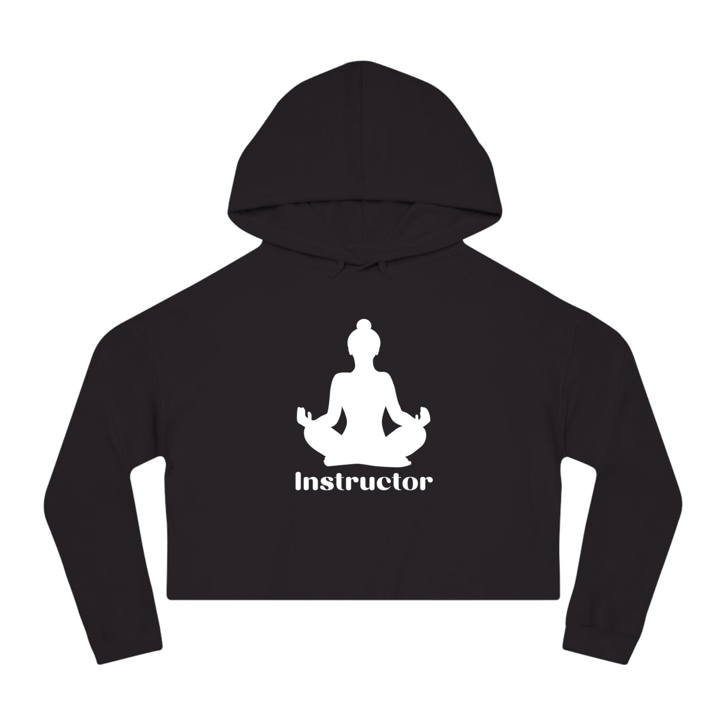 Women’s Yoga Instructor Cropped Hoodie