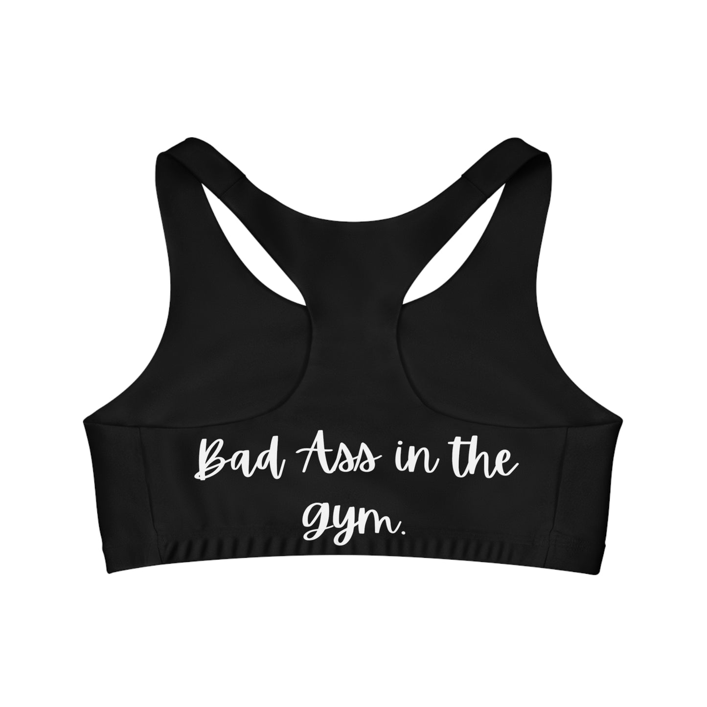 This is me! Black Sports Bra