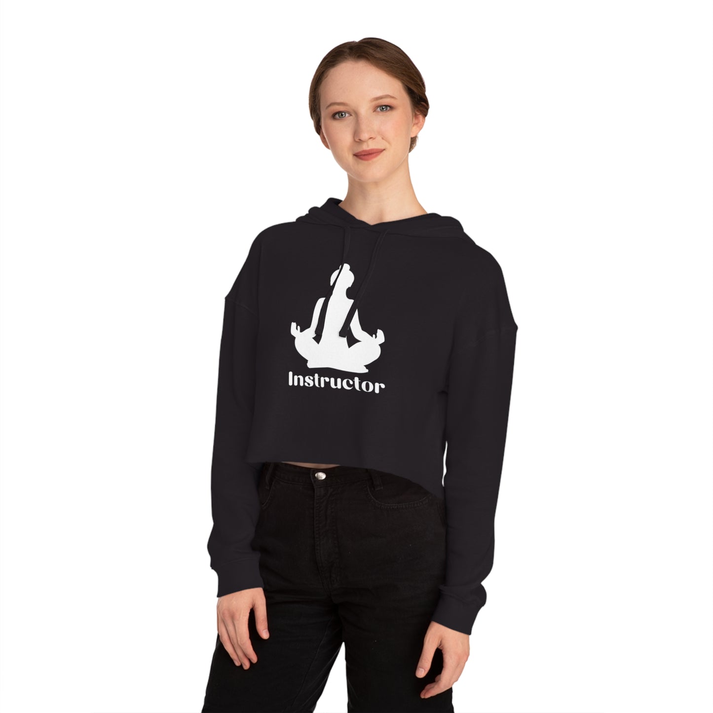 Women’s Yoga Instructor Cropped Hoodie