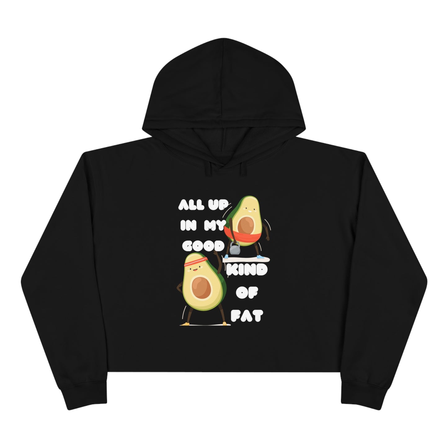 All Good Fat Crop Hoodie