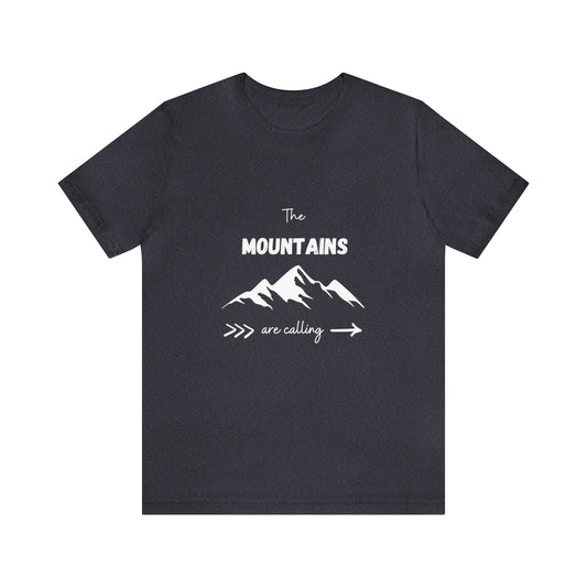 Mountains Calling Short Sleeve Tee