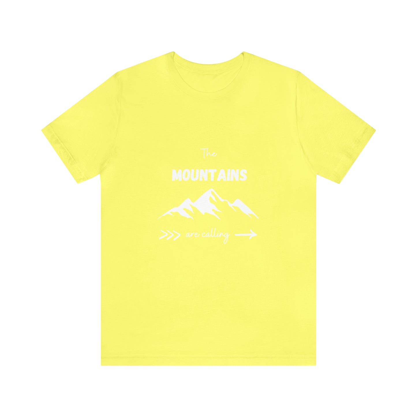 Mountains Calling Short Sleeve Tee