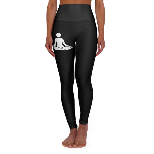 Yoga Instructor High Waisted Yoga Leggings