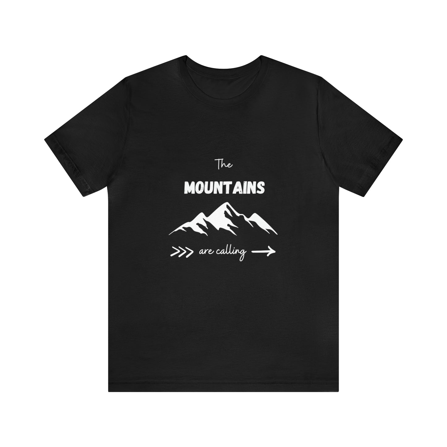 Mountains Calling Short Sleeve Tee