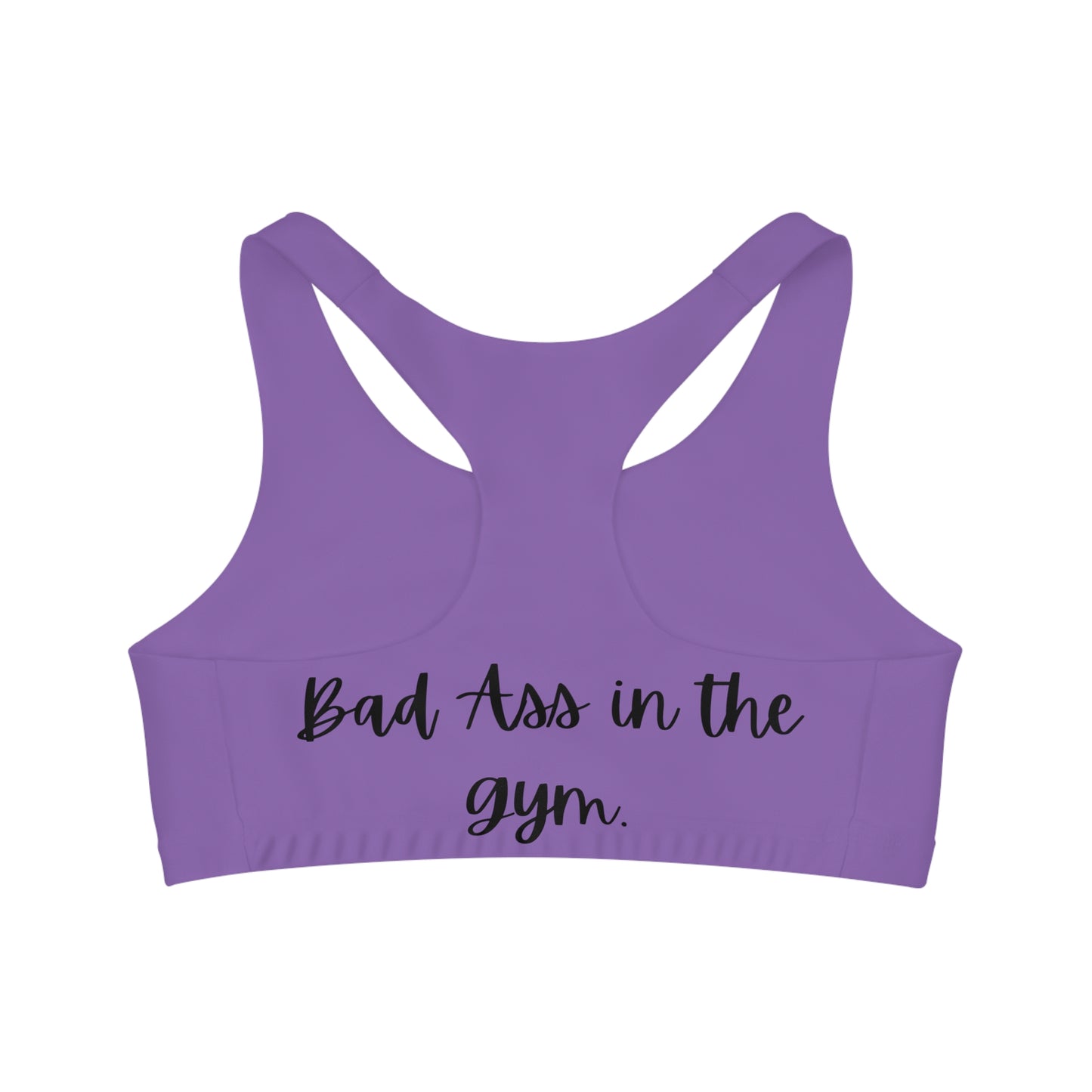 This is me Purple Sports Bra