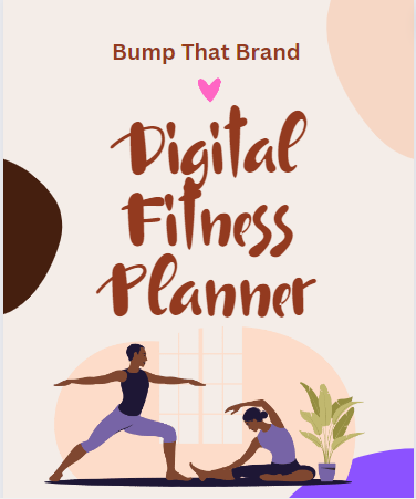 30 Day Digital Fitness Planner